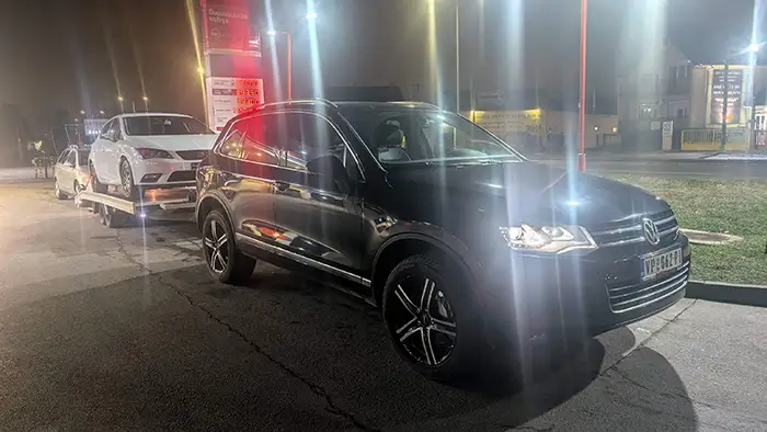 Sim šlep služba Velika Plana noćna intervencija